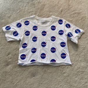 NASA Cropped T-Shirt
